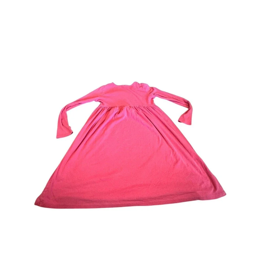 Gymboree Pink Long Sleeve‎ Dress With Dog Girls Size 12 Chihuahua